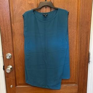 Eileen Fisher Nile Silk Georgette Tunic XS